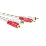 Intronics 2 x RCA M/F 5.0m (AK2264)